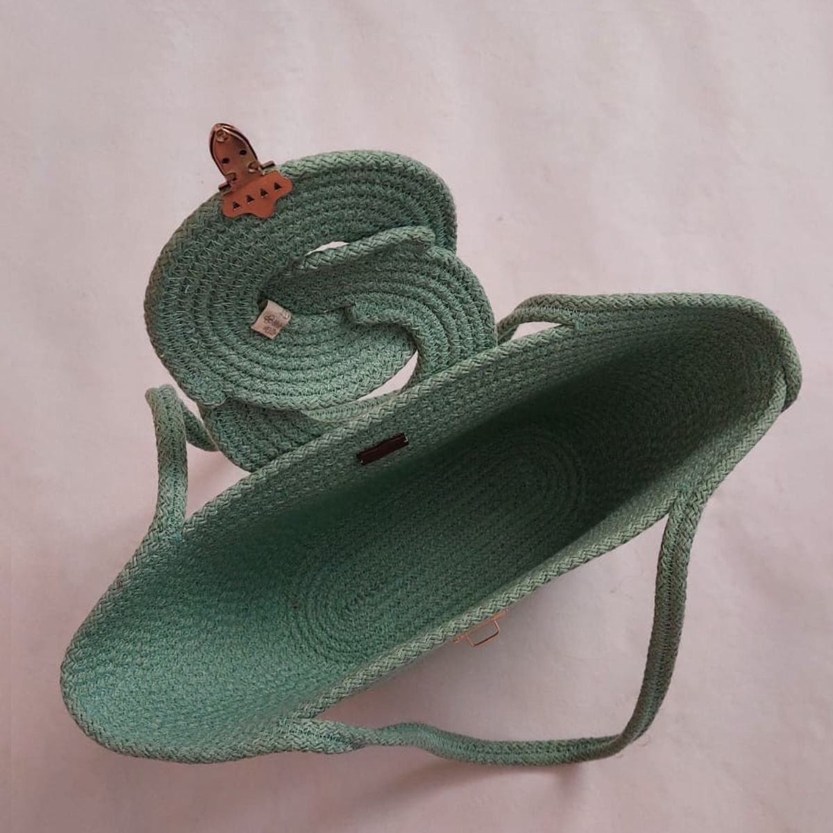 Sac Fayoum Vert d'eau