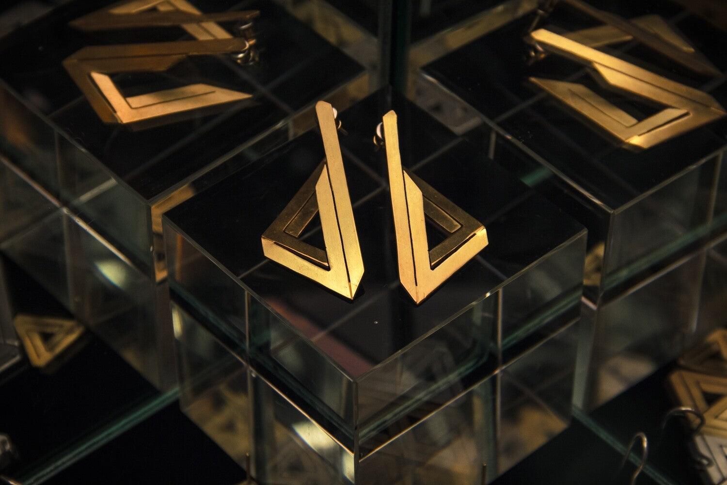 Boucles d'oreilles Le Triangle impossible