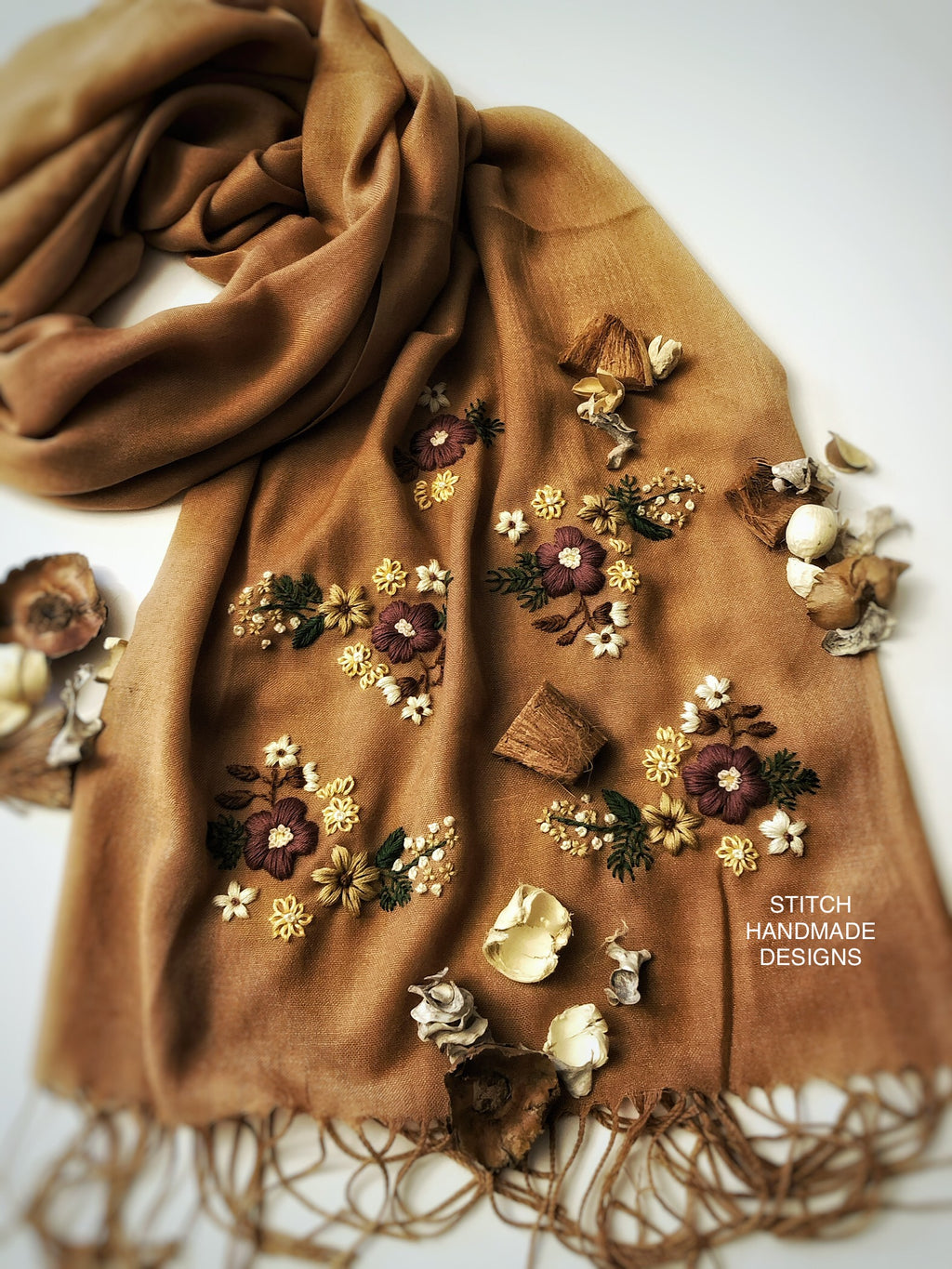 Écharpe Salma Camel