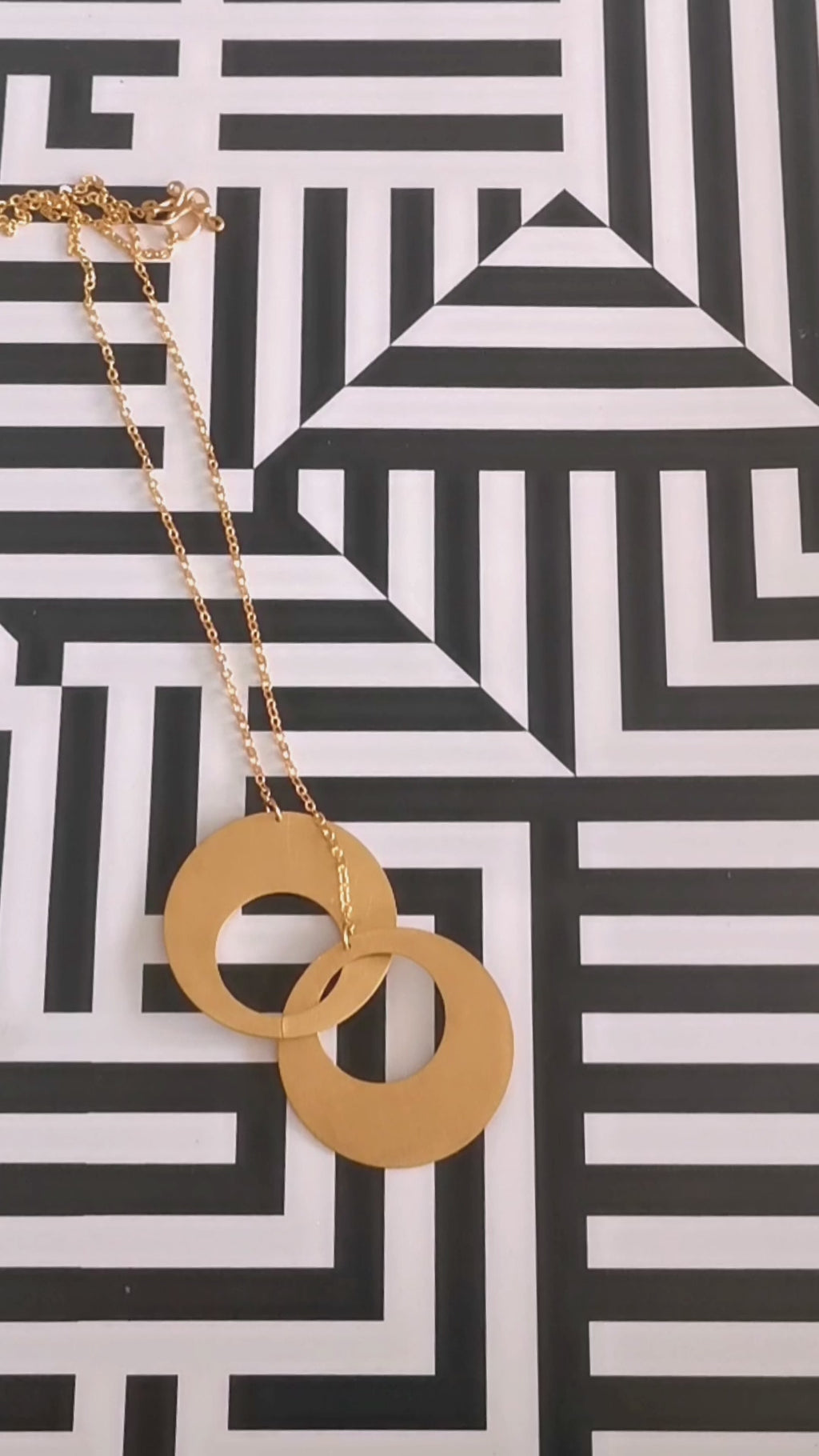 Collier Duo Cercles